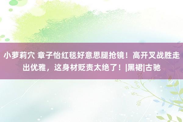 小萝莉穴 章子怡红毯好意思腿抢镜！高开叉战胜走出优雅，这身材贬责太绝了！|黑裙|古驰